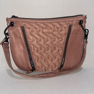 Lug swivel mauve crossbody